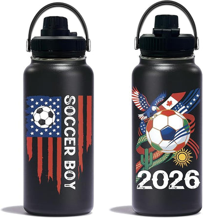 2026 Soccer Tumbler – Sports Travel Mug