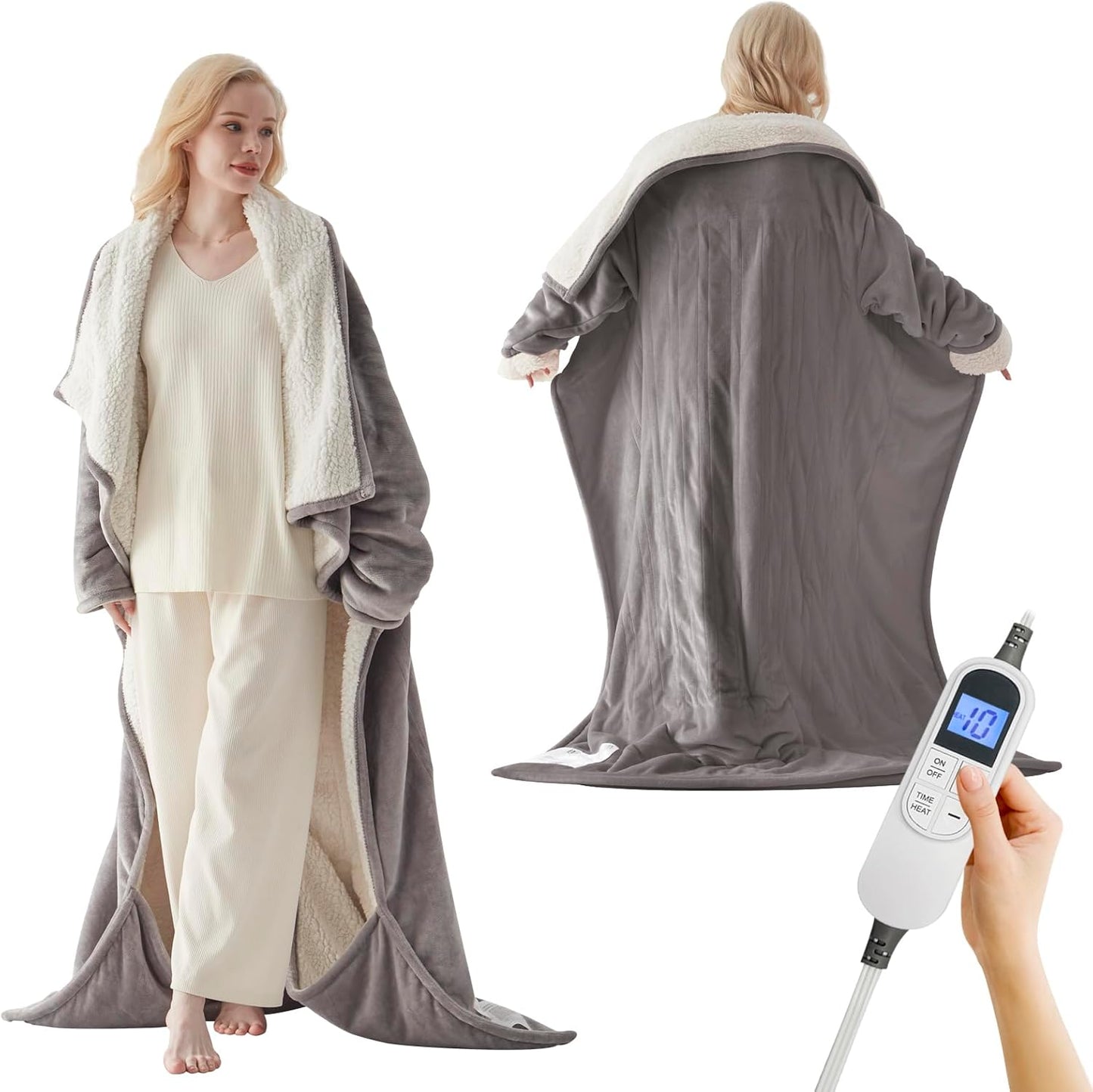 Blankie - Wearable heated blanket