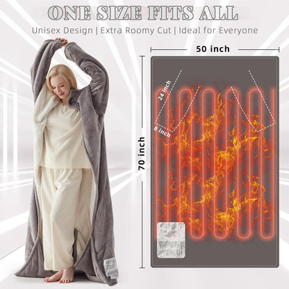 Blankie - Wearable heated blanket