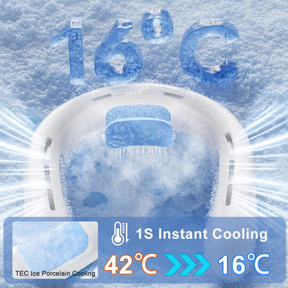 ZenCool Neck Fan | LED Display & Rechargeable